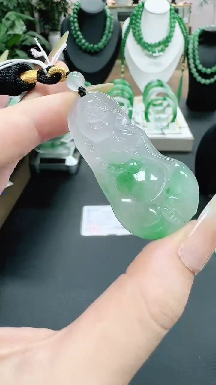 未镶嵌1石英质玉（非洲翠）/9349