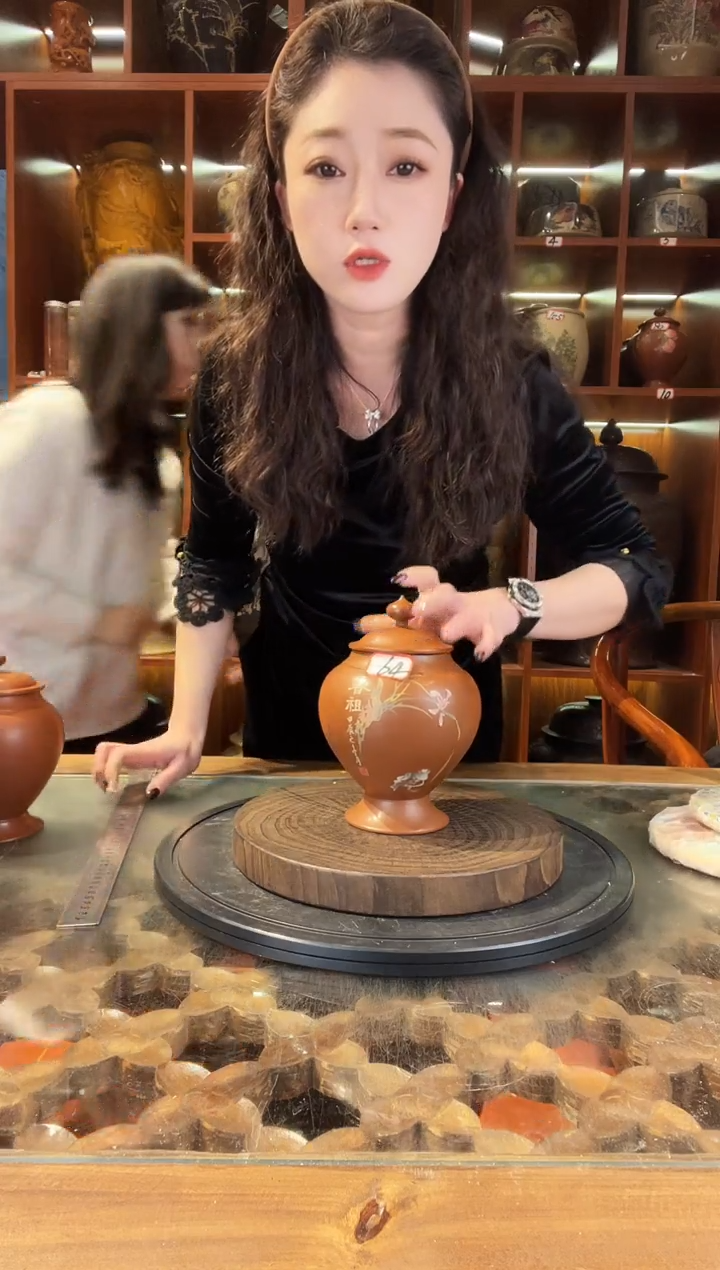 【闪购商品】缸云南建水紫陶复烧小茶罐@64