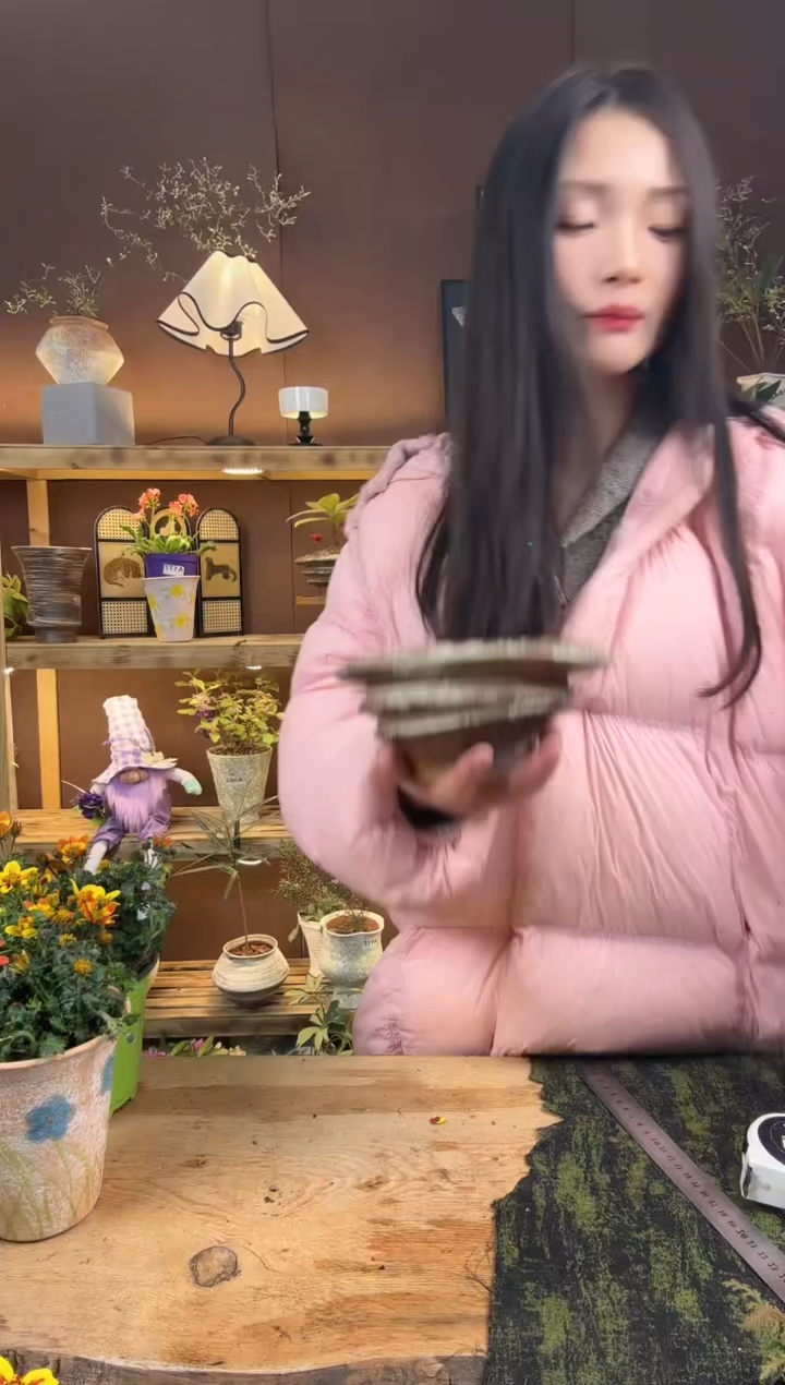无花朵编号 178 景德镇手工手绘花盆