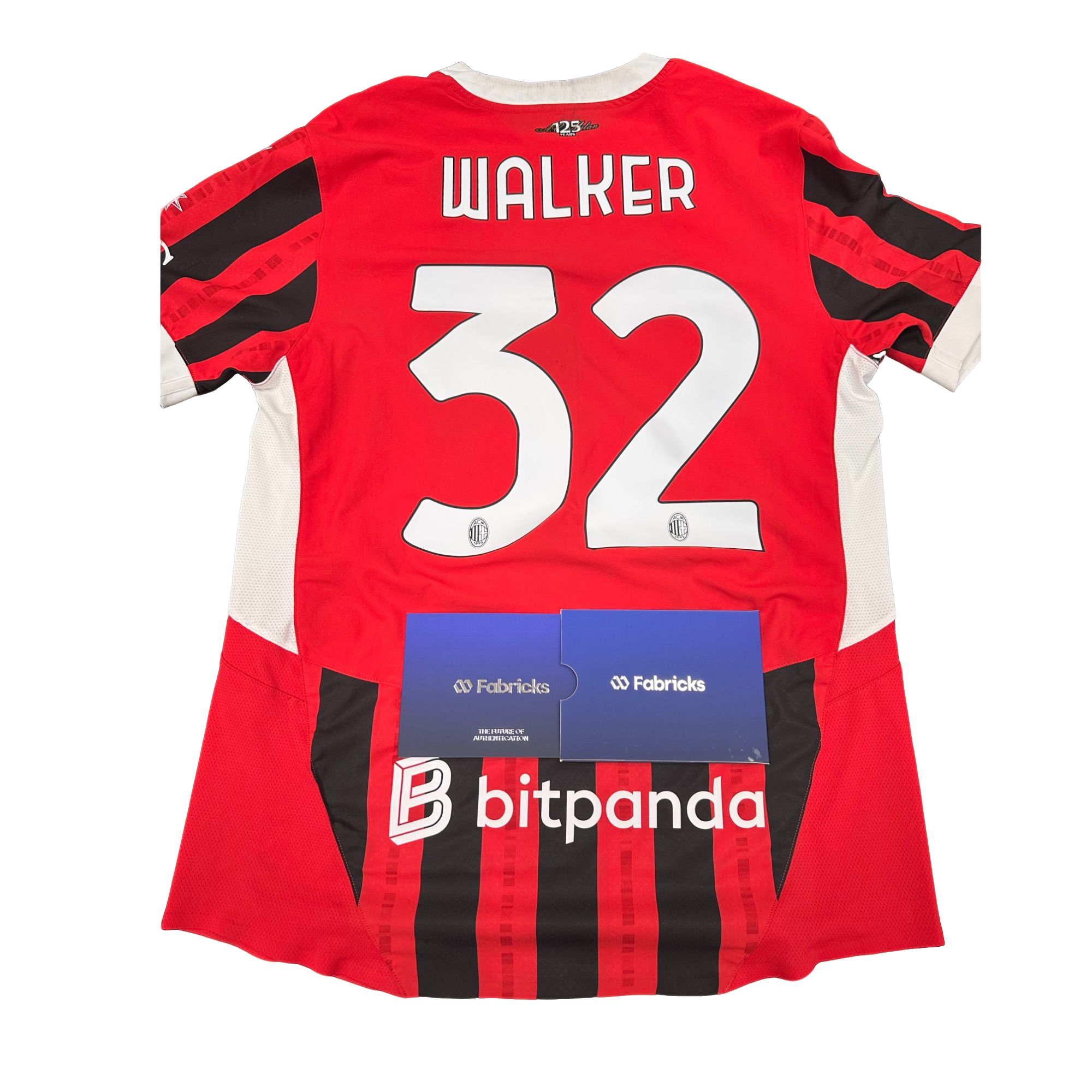 凯尔沃克落场球衣（24-25赛季VS罗马落场MWS证书）