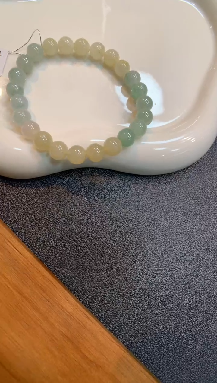 未镶嵌手串翡翠手串