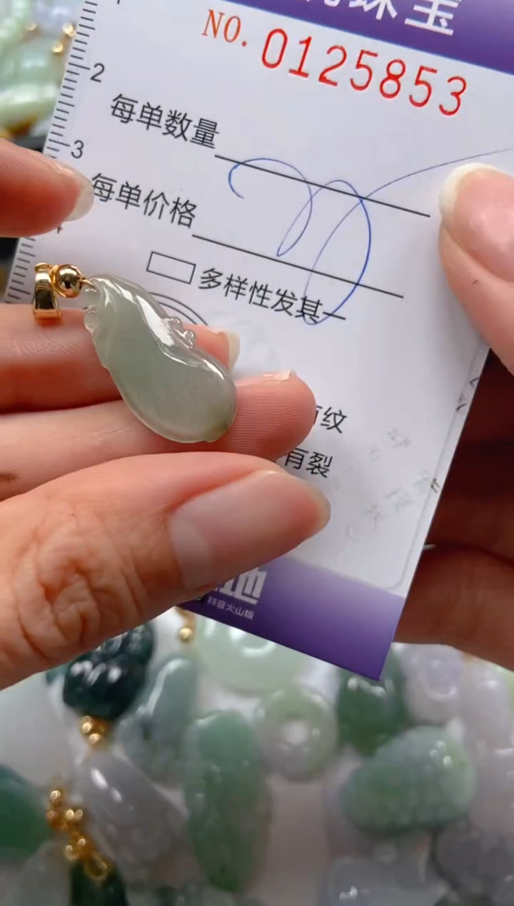 【闪购商品】翡翠颈饰未镶嵌闪购0125853