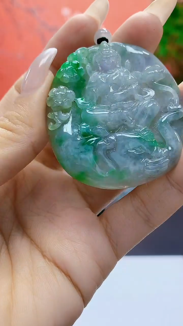未镶嵌定制翡翠4829ty-毛货挂件3