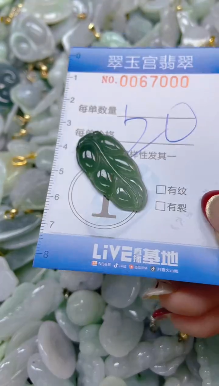 【闪购商品】翡翠颈饰未镶嵌闪购0066700