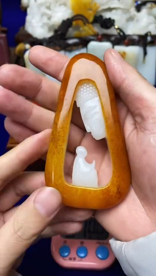 【闪购商品】和田玉挂件未镶嵌1