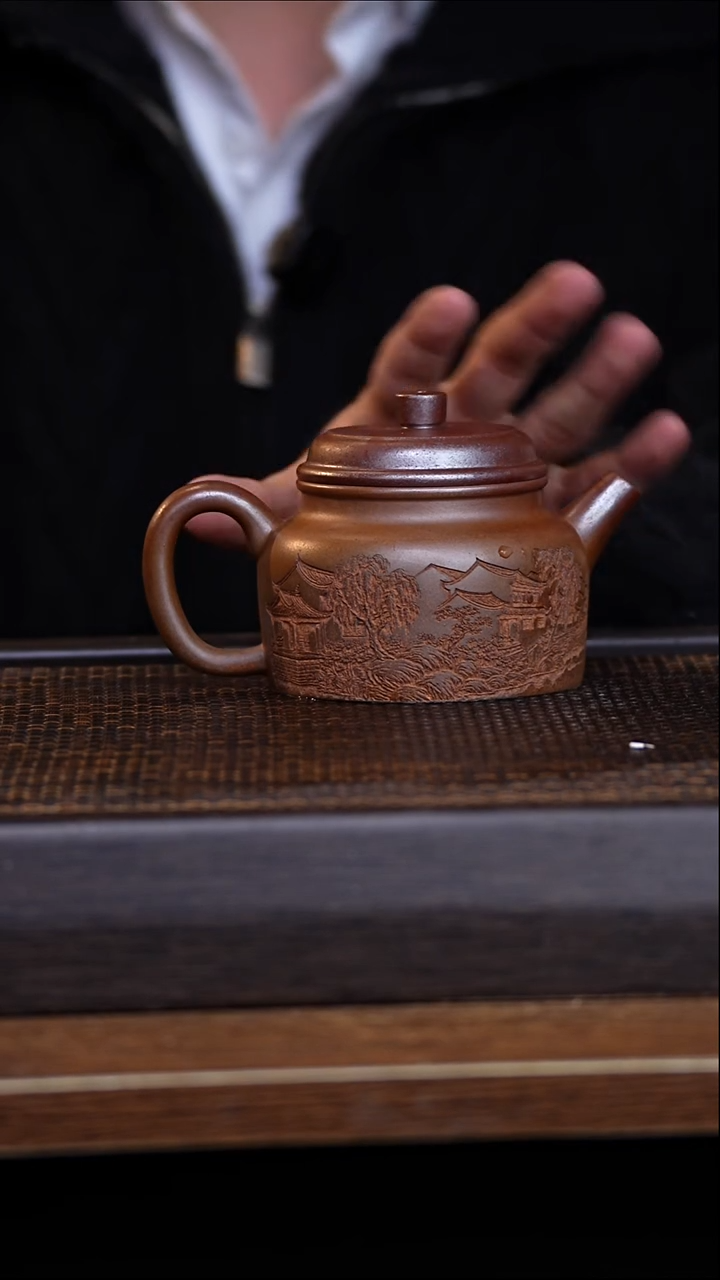 茶壶紫砂宜兴手工原矿紫砂壶001