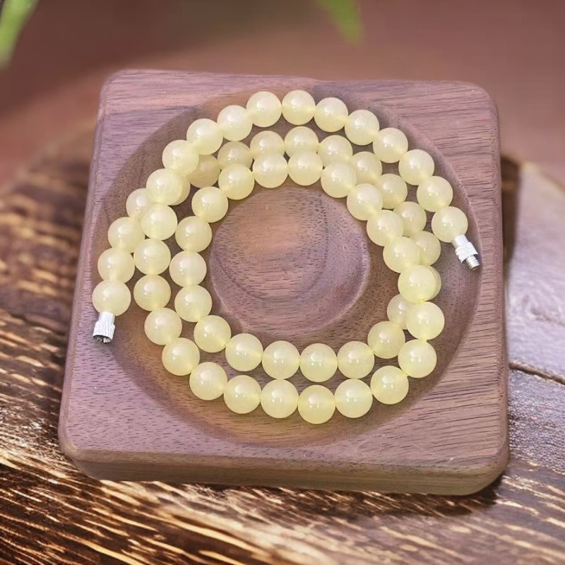 【佳玺珠宝】217 精美手串 蜂蜜水妈妈链 8mm