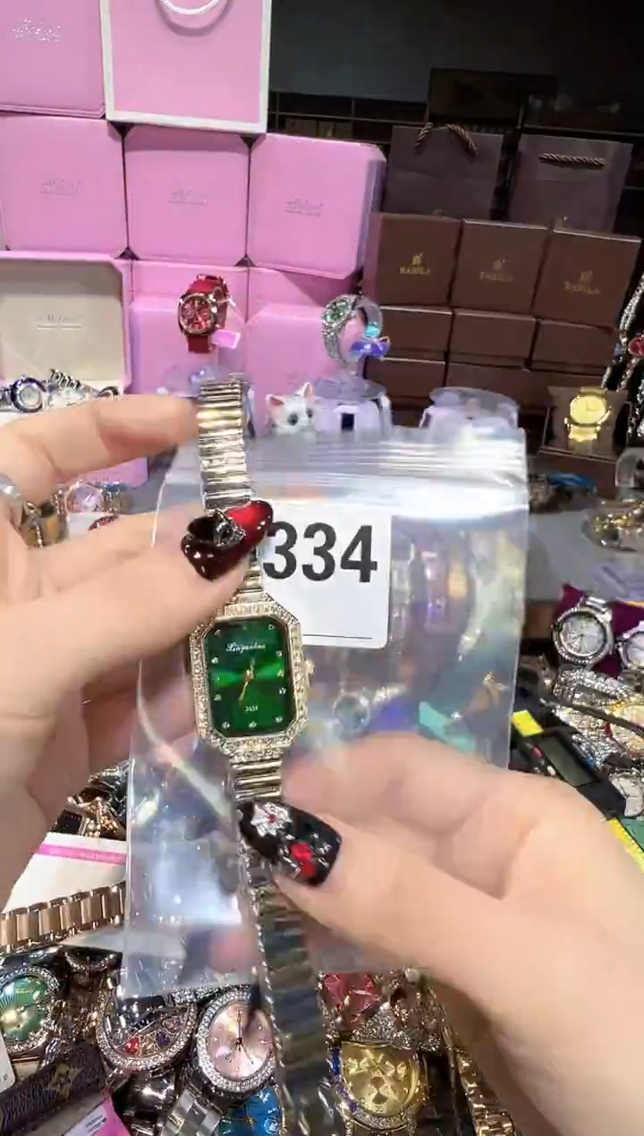 石英机芯不锈钢不锈钢直播定闪专用