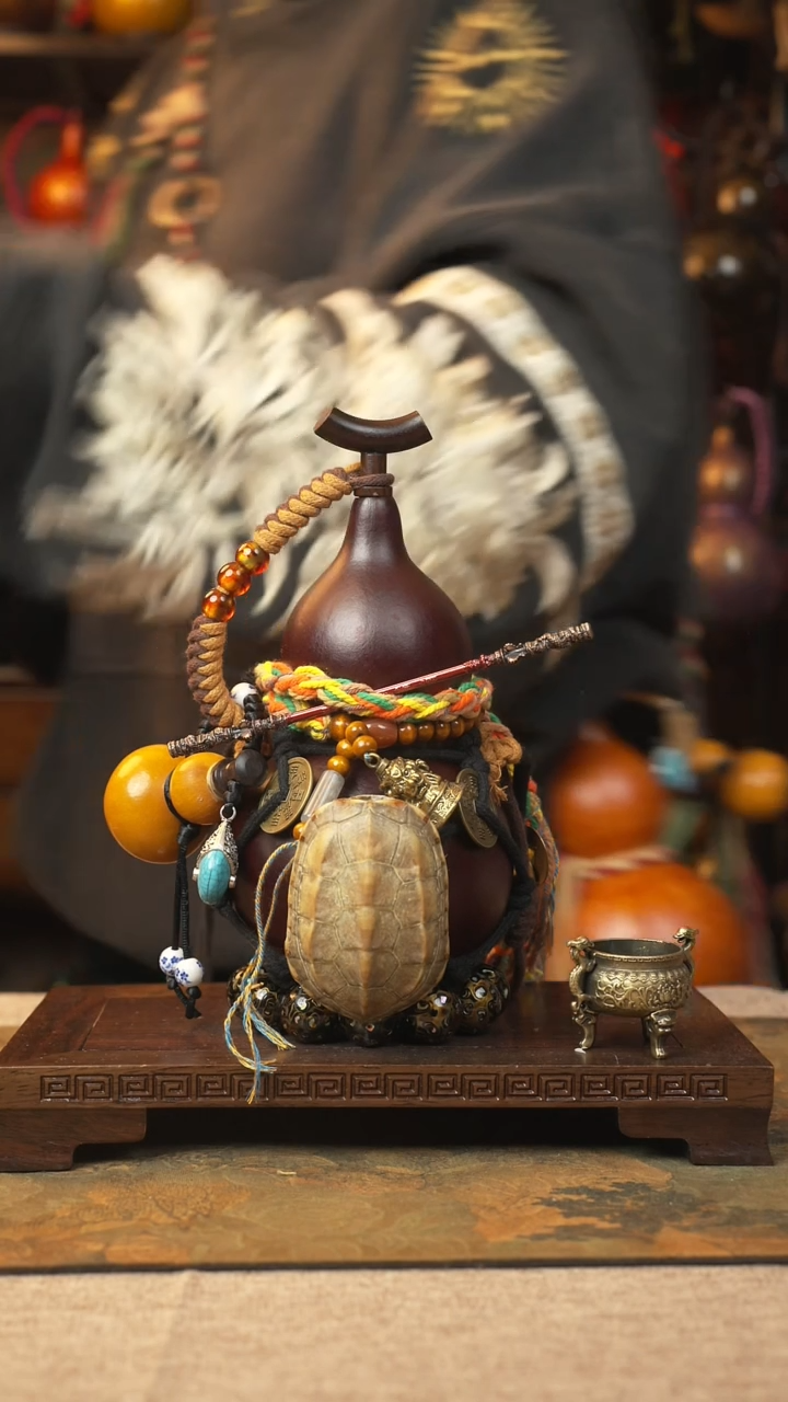 【闪购商品】298大漆葫芦一物一拍记葫堂出品