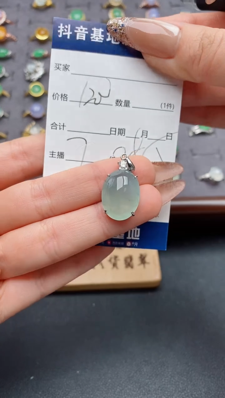 银S925镶嵌戒指翡翠.....