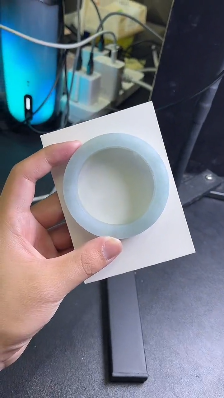 未镶嵌手镯定制翡翠朵*定制