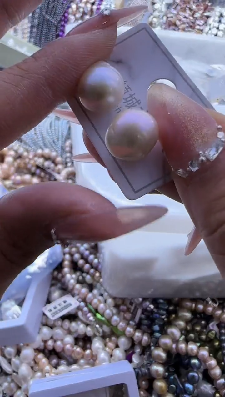 【闪购商品】淡水珍珠耳饰银S925镶嵌146