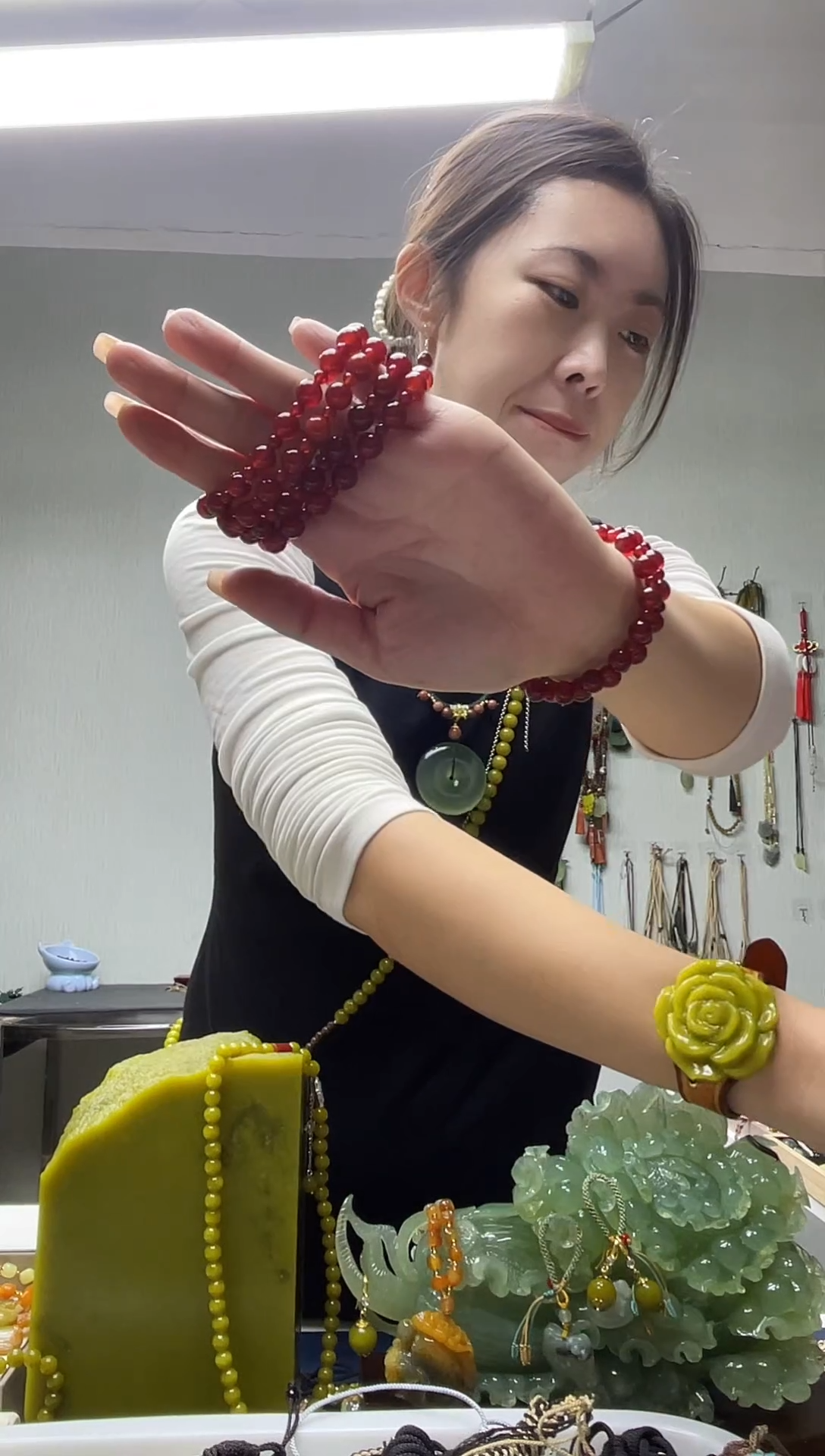 未镶嵌颈饰玛瑙/玉髓多样性发货 拍一发一