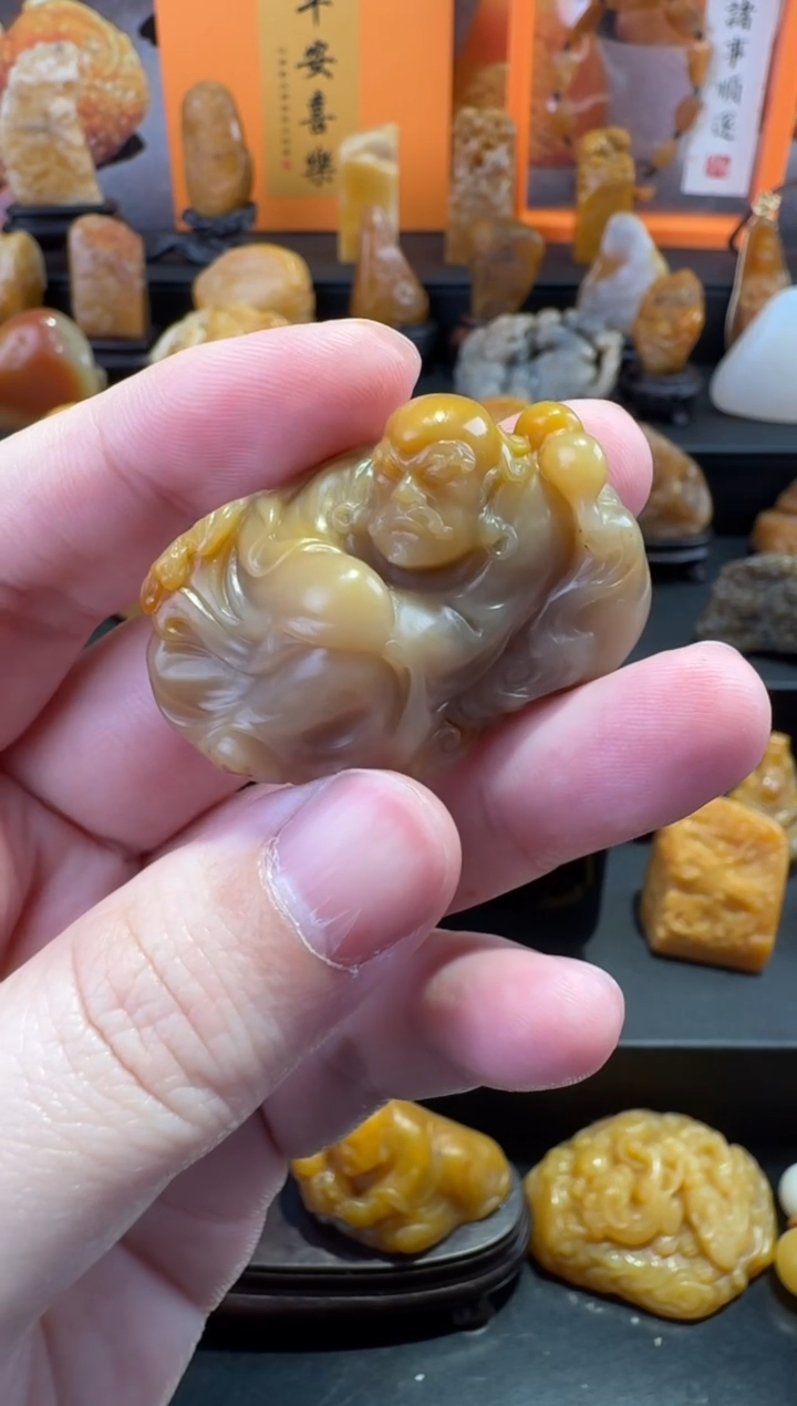 【闪购商品】田黄石半知田黄直播间