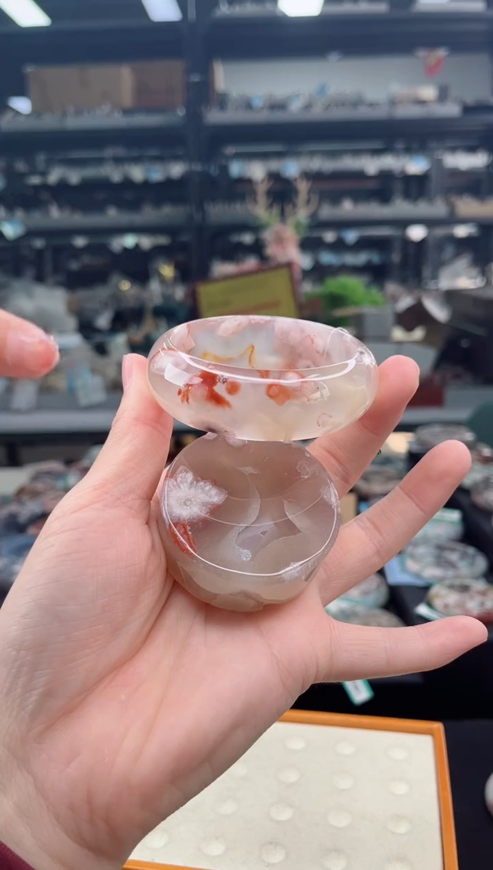 【闪购商品】石英质玉手镯未镶嵌55圈口（赠品镯心）6015181