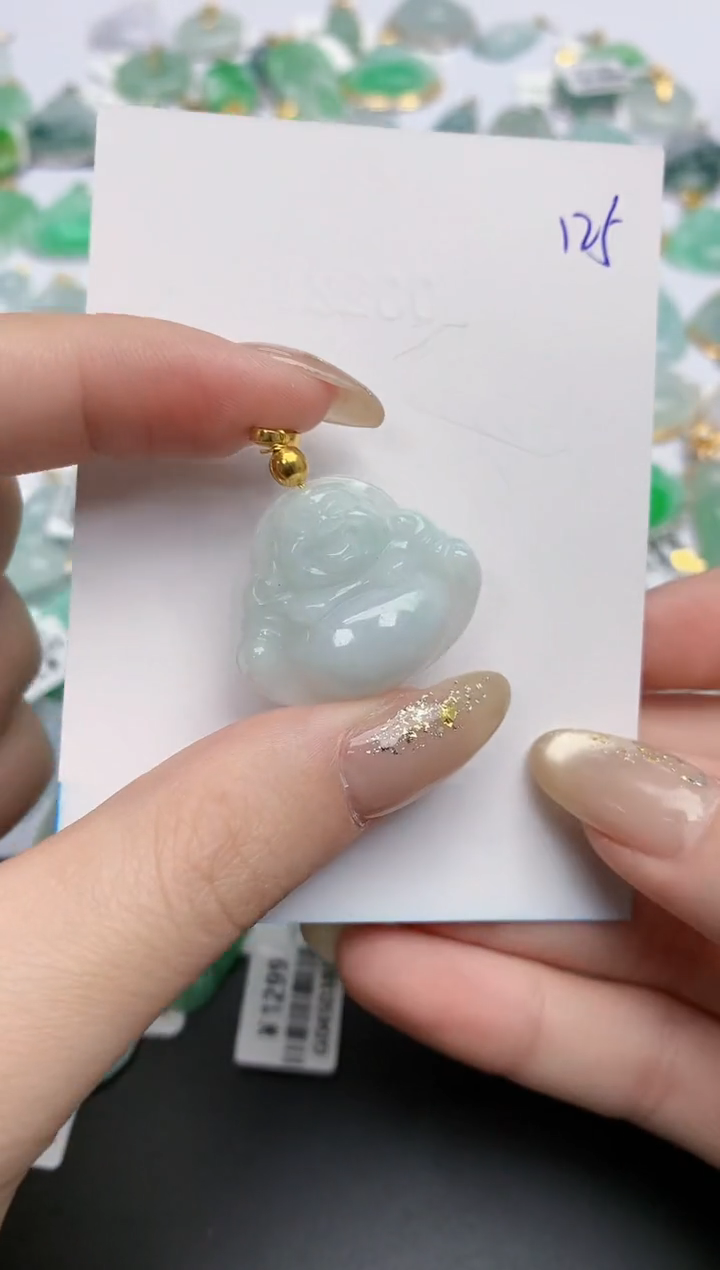 【闪购商品】翡翠颈饰未镶嵌天然缅甸翡翠A货