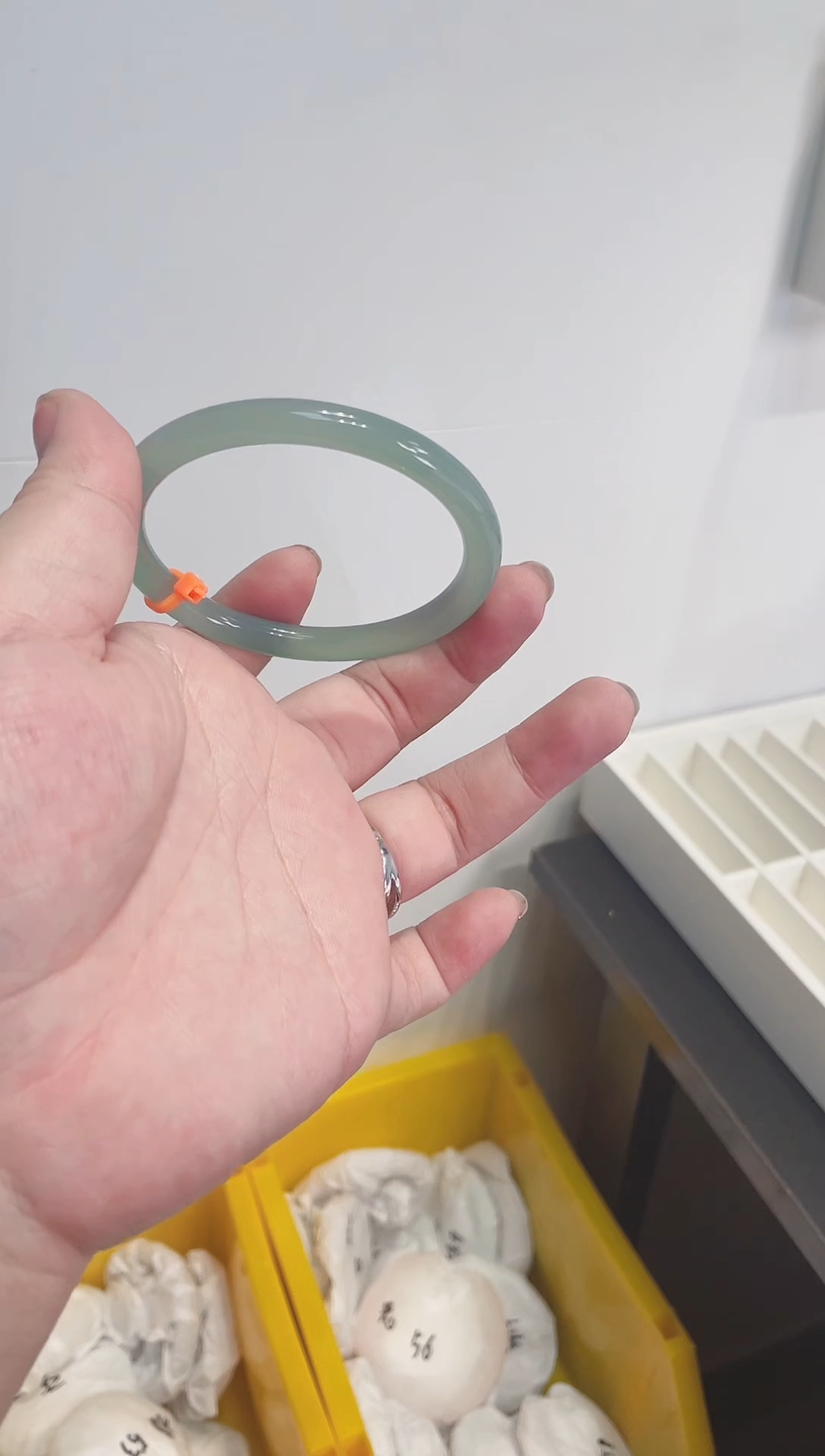 【闪购商品】玛瑙/玉髓手镯未镶嵌029圈口58