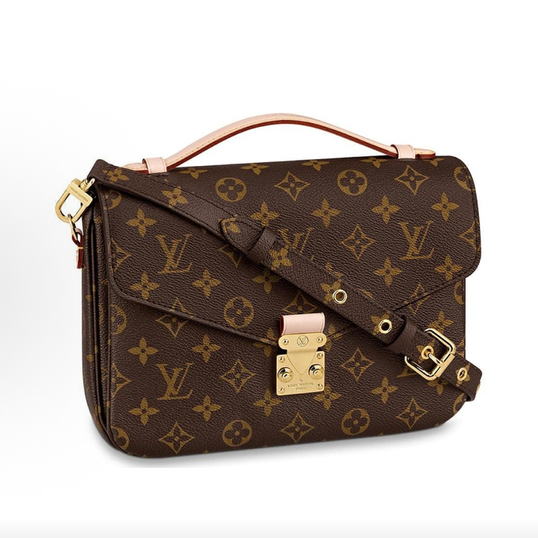 95新 LouisVuitton/路易威登 老花 邮差包-G1785