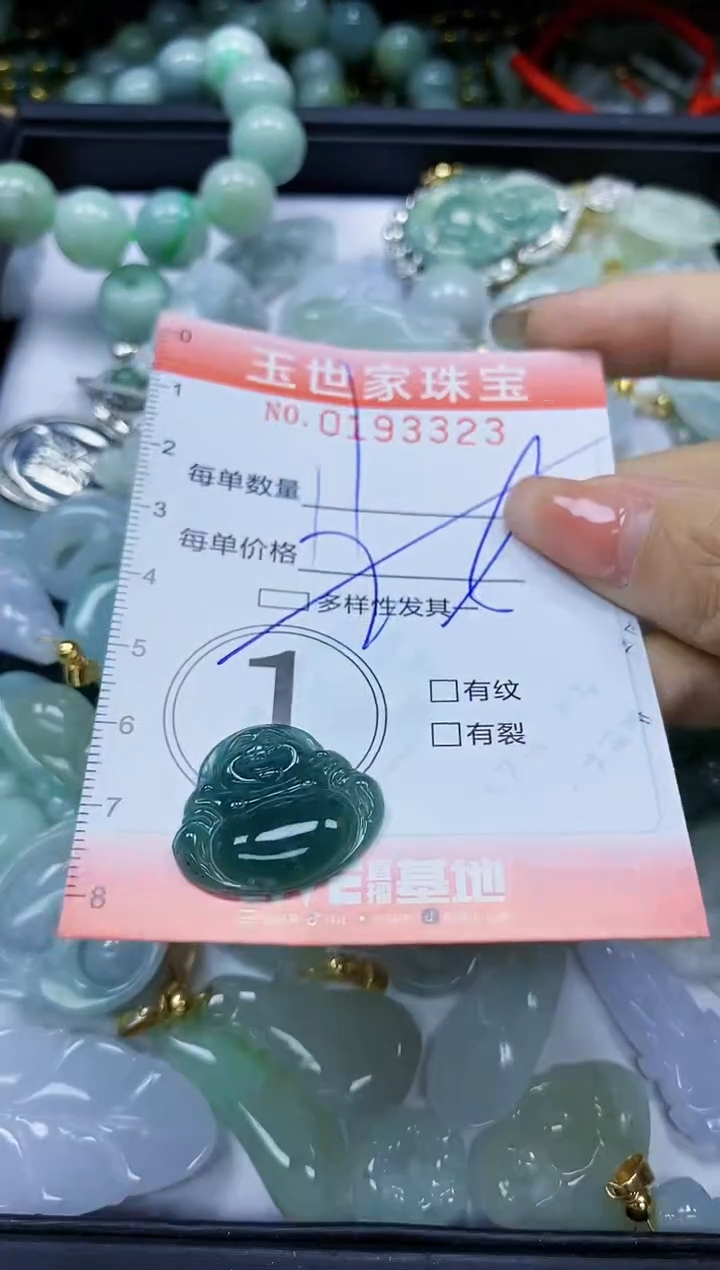 【闪购商品】翡翠颈饰未镶嵌闪购商品00193323多样性发其一