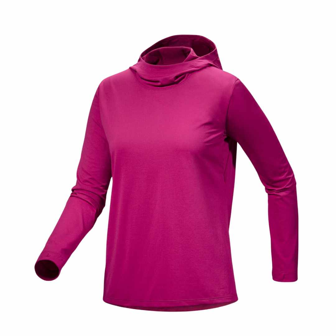 ARC'TERYX/始祖鸟 Taema Hoody女款夏季户外休闲速干长袖连帽透气