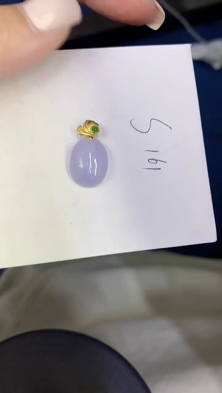 颈饰未镶嵌翡翠缅甸天然翡翠A货