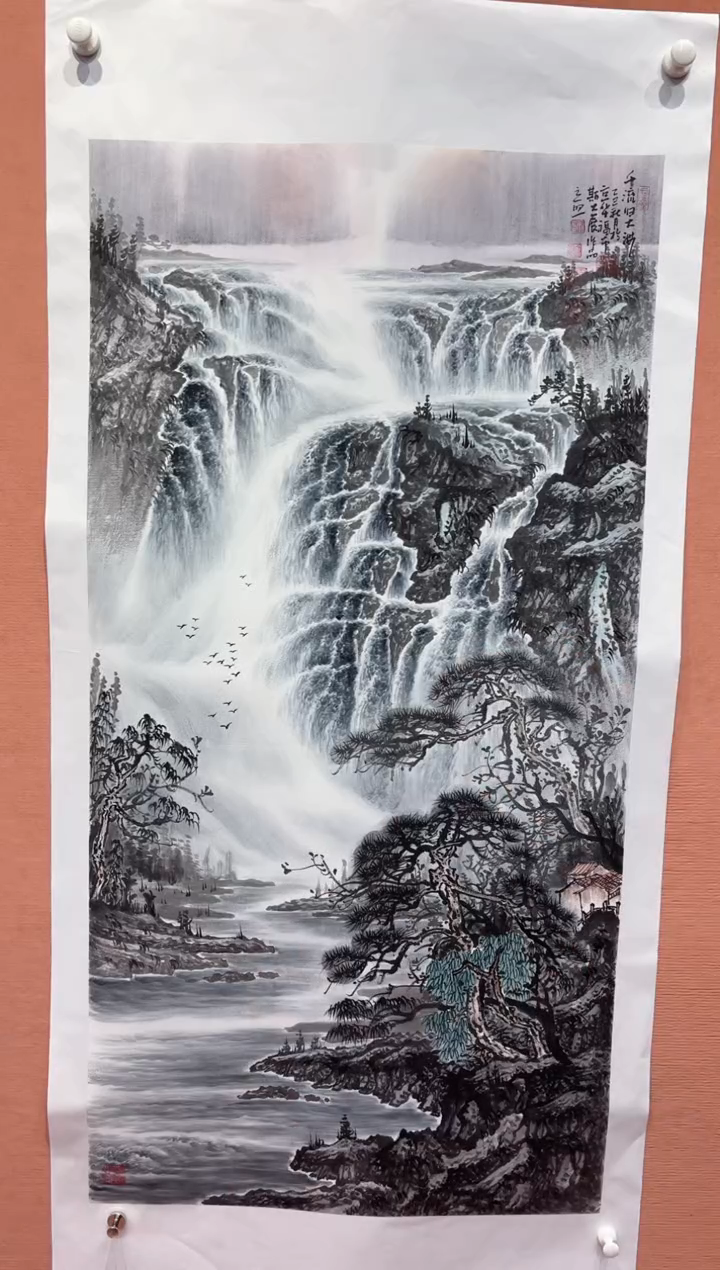 国画师立照老师国画作品