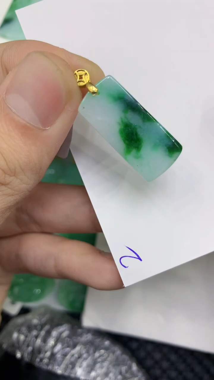 颈饰未镶嵌翡翠缅甸A货翡翠