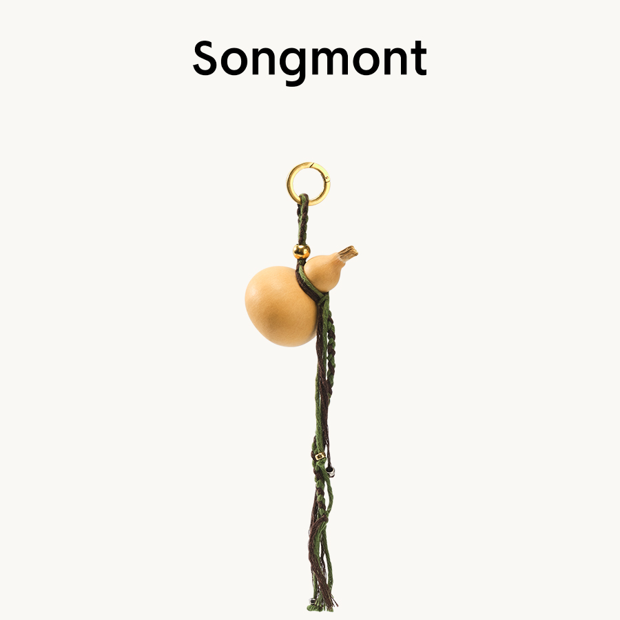 Songmont山下有松聚气葫包包挂件配饰复古国风设计师新款葫芦挂饰