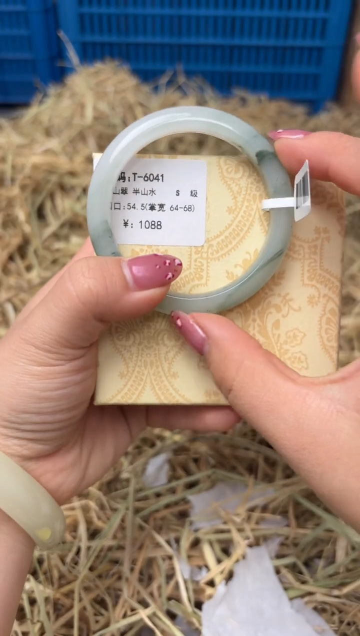 未镶嵌手镯石英质玉T-6041