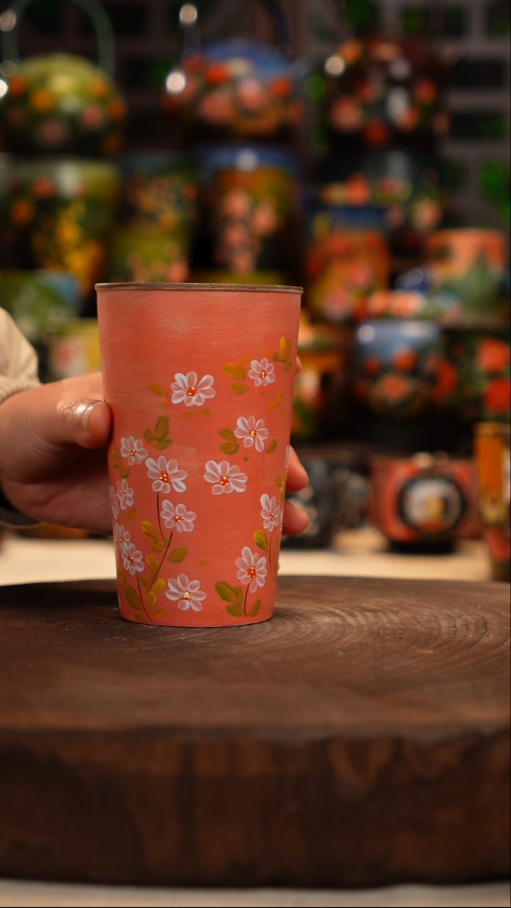 油画   釉下彩   杯子