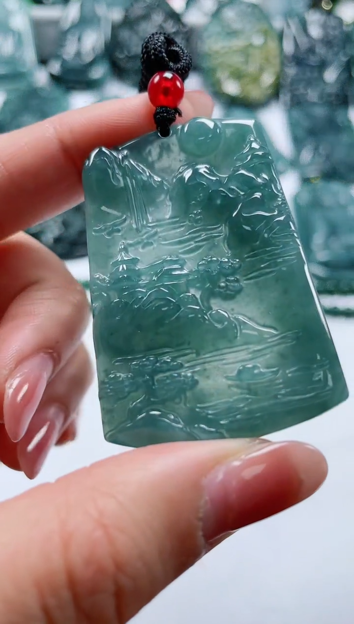 【闪购商品】翡翠颈饰未镶嵌多样性发货一件发货-山水牌