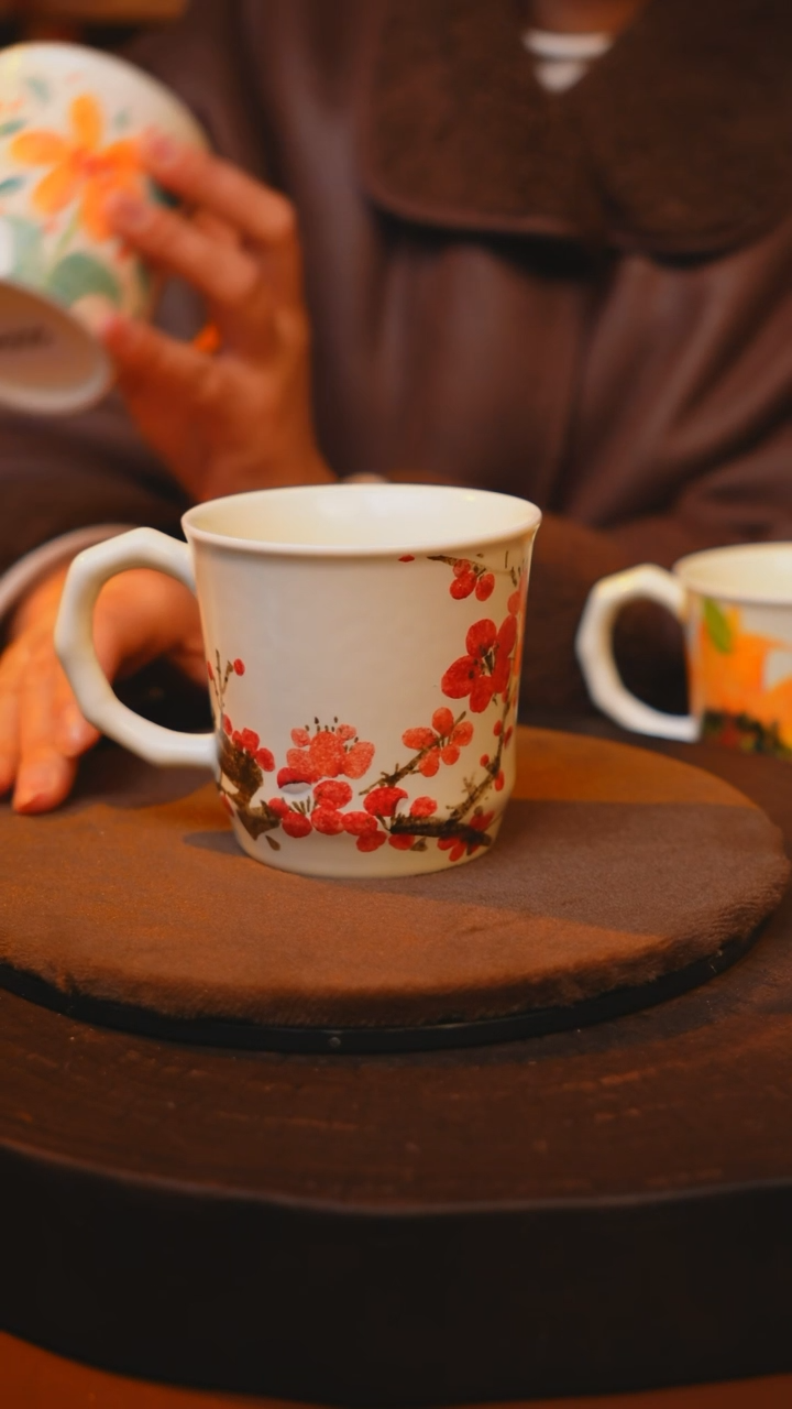 【闪购商品】瓷片景德镇手绘瓷器高温釉下彩----