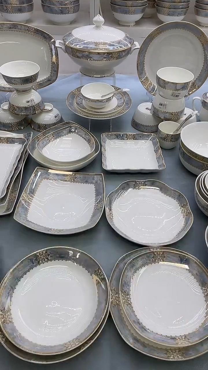 骨瓷开门大吉12方鱼1个