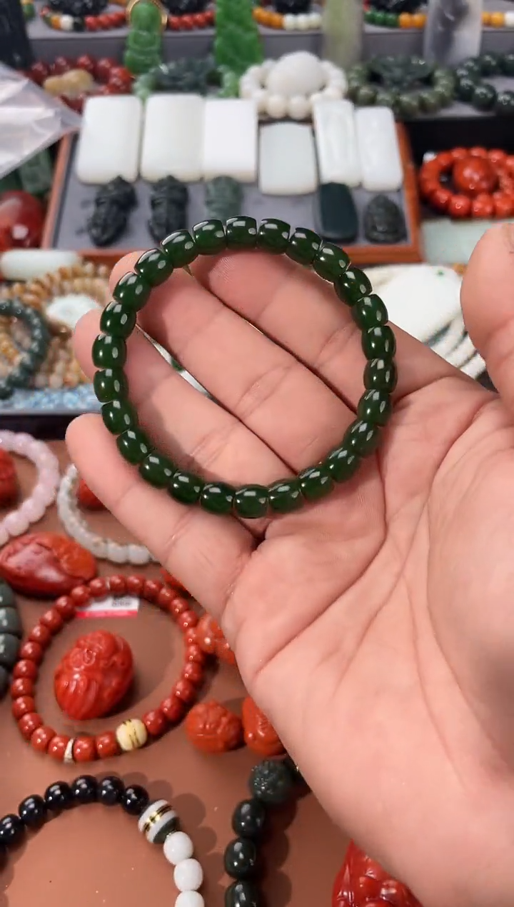 【闪购商品】和田玉手串未镶嵌多样性发一件42