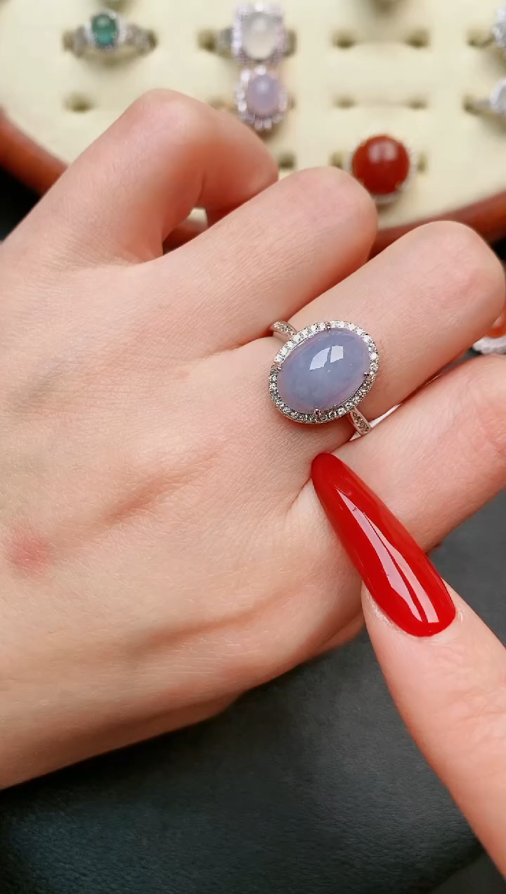 【闪购商品】翡翠戒指银S925镶嵌.....