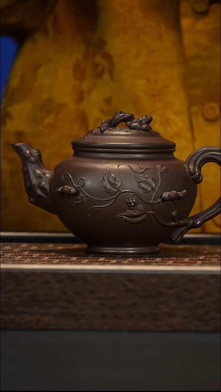 茶壶紫砂宜兴紫砂壶gjf0151