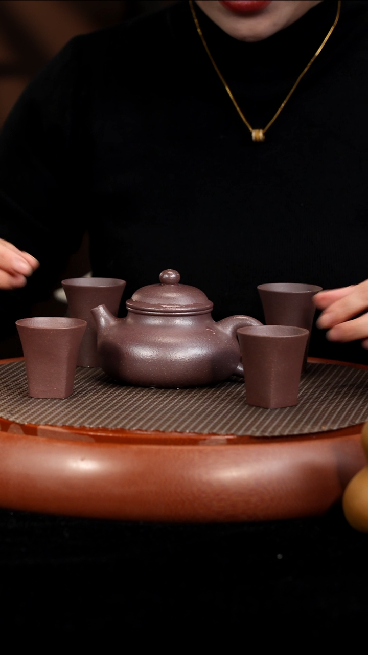茶壶紫砂【F050】容天 宜兴紫砂