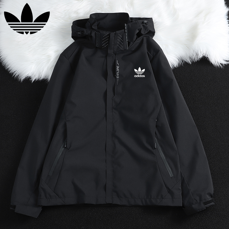 【奥莱正品】冲锋衣男女同款春秋季运动户外夹克情侣装防风防水外套