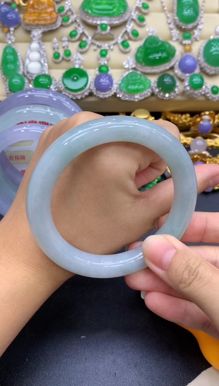 未镶嵌手镯翡翠419-中国好珍宝