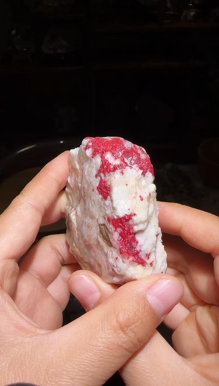 天然辰砂朱砂毛料21