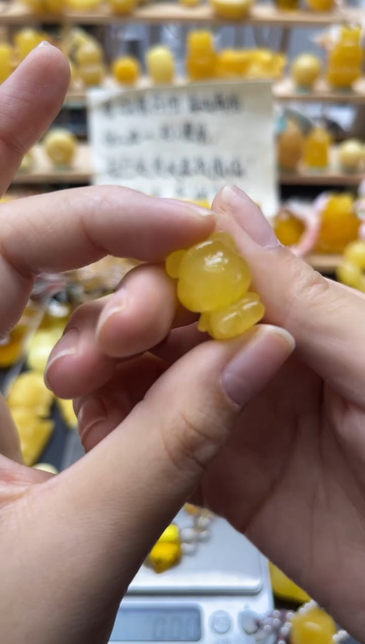 琥珀未镶嵌珠宝奇石032琥珀蜜蜡微瑕