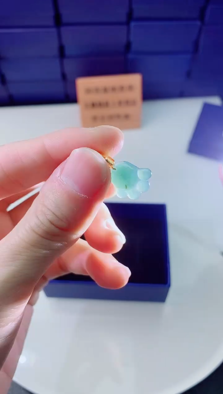 翡翠未镶嵌颈饰