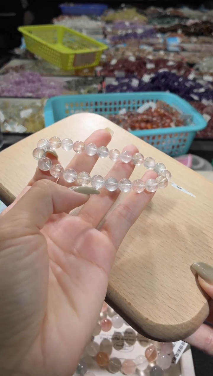 未镶嵌手链水晶396号 多样性发一Y  8+