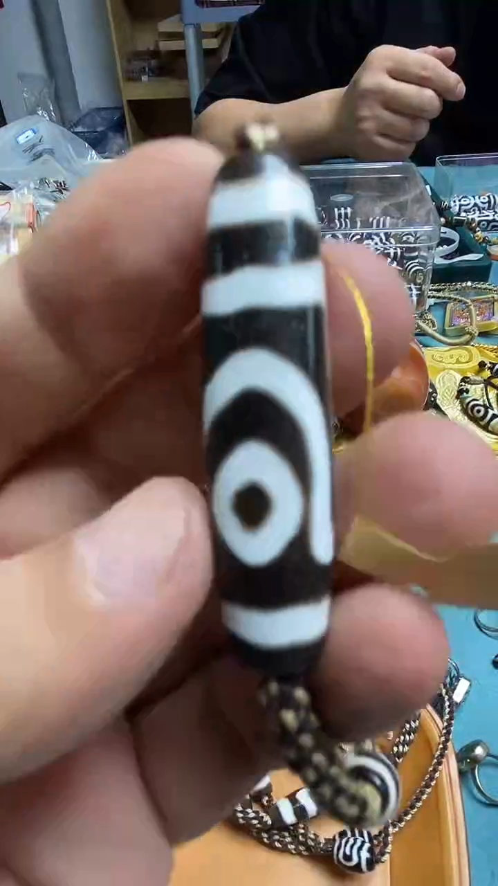 未镶嵌颈饰玛瑙/玉髓-0730-206 手工珠，图腾多样性发其一