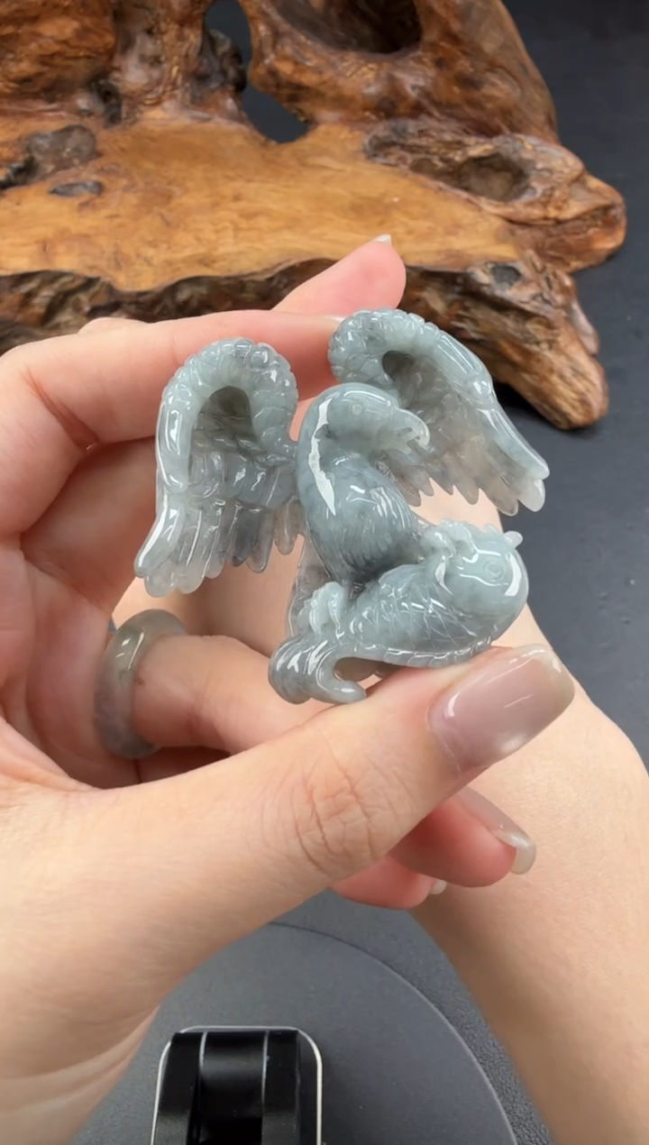 未镶嵌摆件翡翠翡翠饰品-26