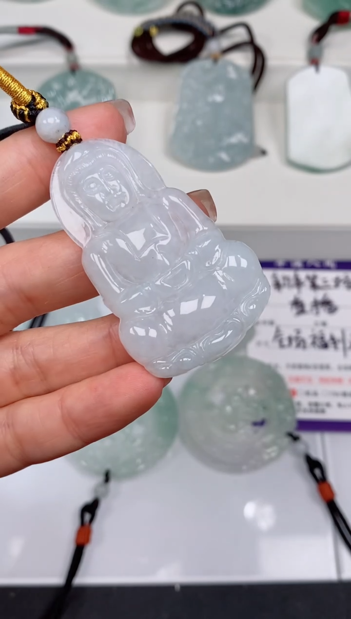 【闪购商品】翡翠颈饰未镶嵌吊坠