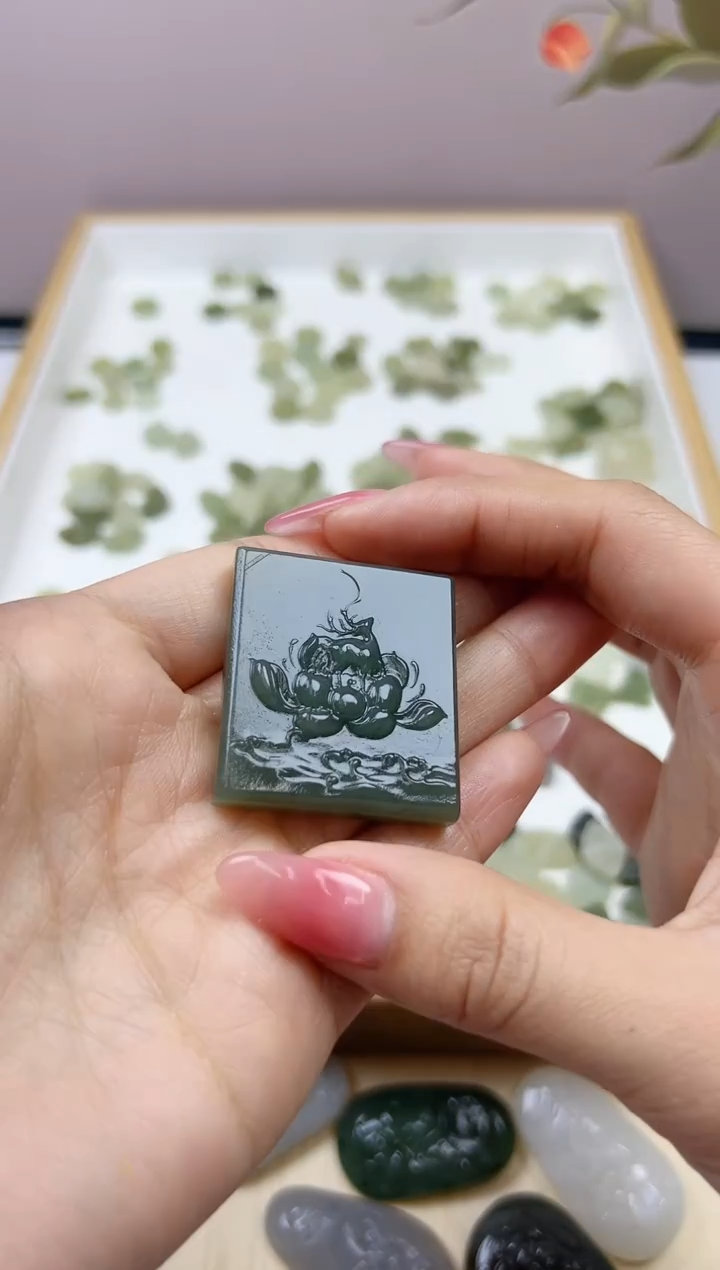 颈饰未镶嵌和田玉34