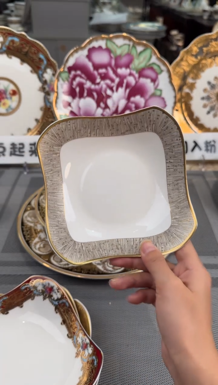 【闪购商品】瓷片6英寸沙拉碗两个  福利