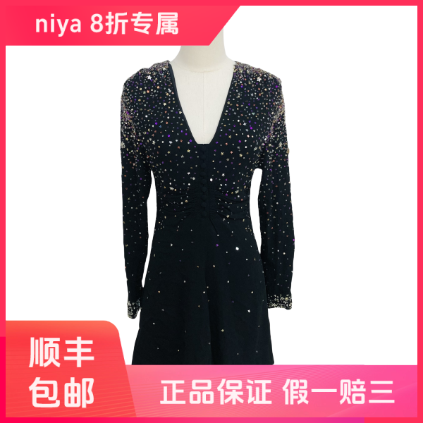 妃鱼/谬谬/粘胶纤维/连衣裙/95新/凡0601