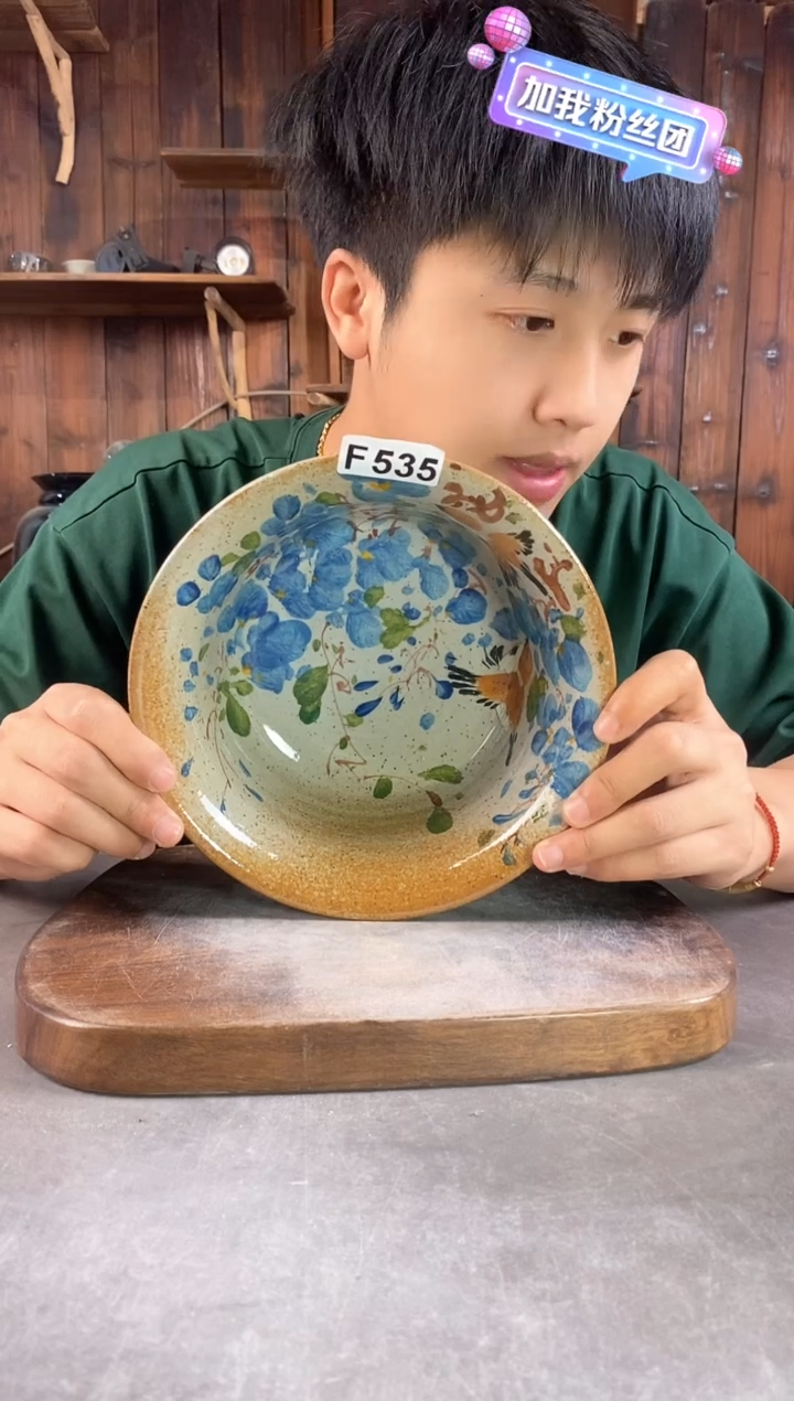 碗535，手工手绘，超值陶瓷